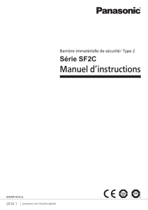 Série SF2C Manuel d`instructions